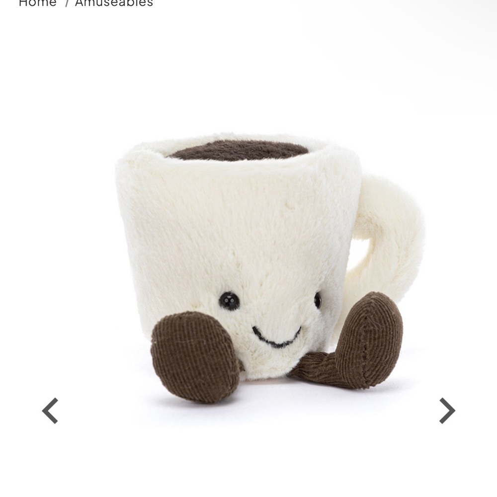 JELLYCAT AMUSEABLES ESPRESSO CUP!